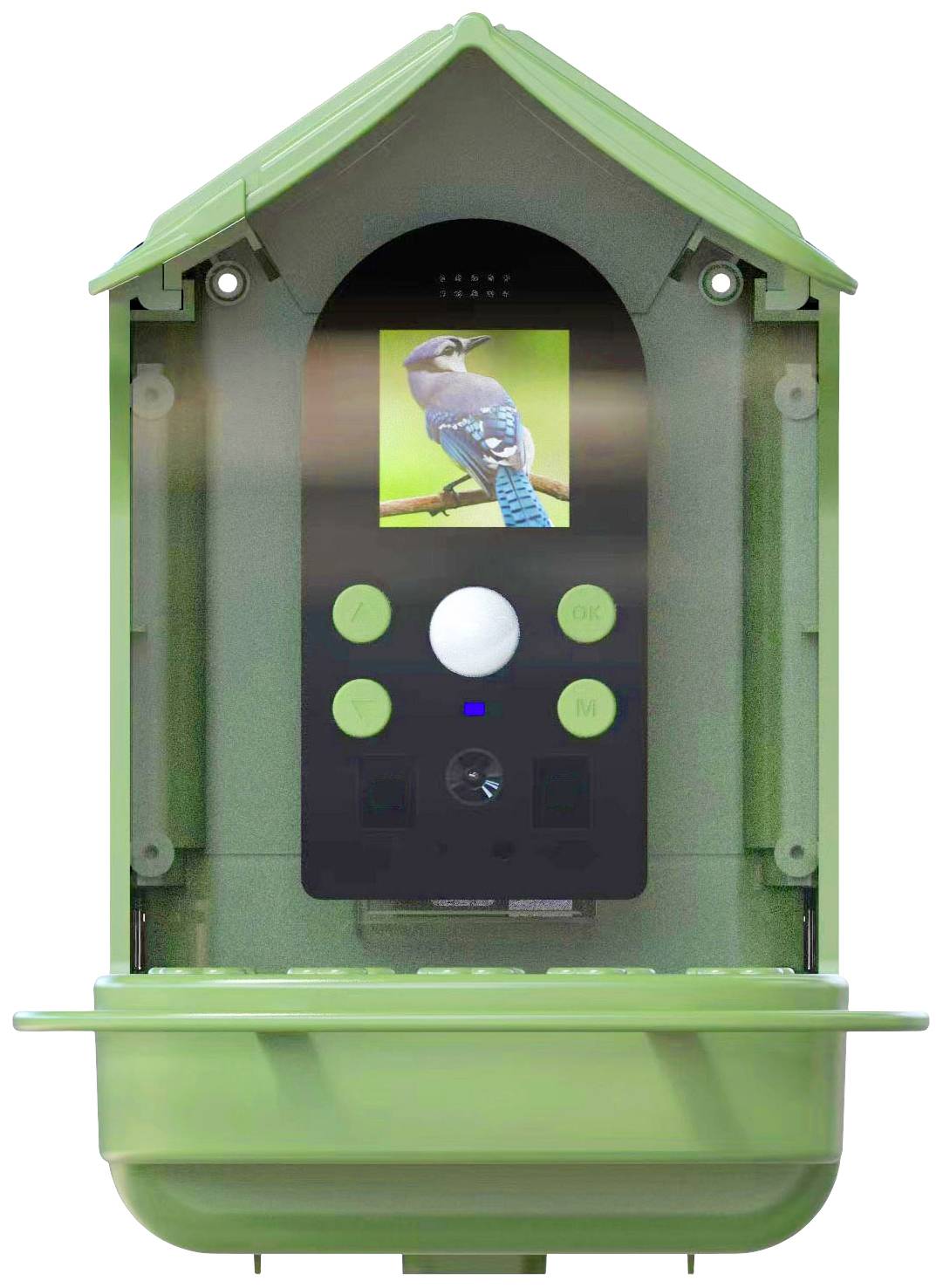 Easypix BirdyCam Wildkamera mit Futterspender Grün