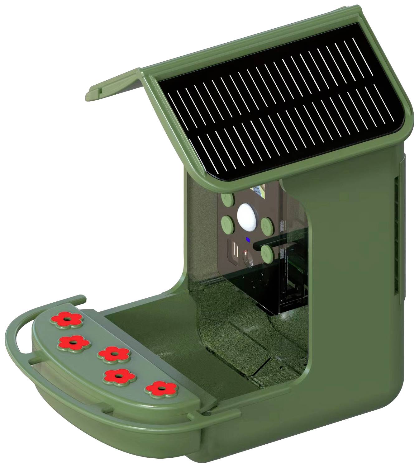 Easypix BirdyCam Wildkamera mit Futterspender Grün