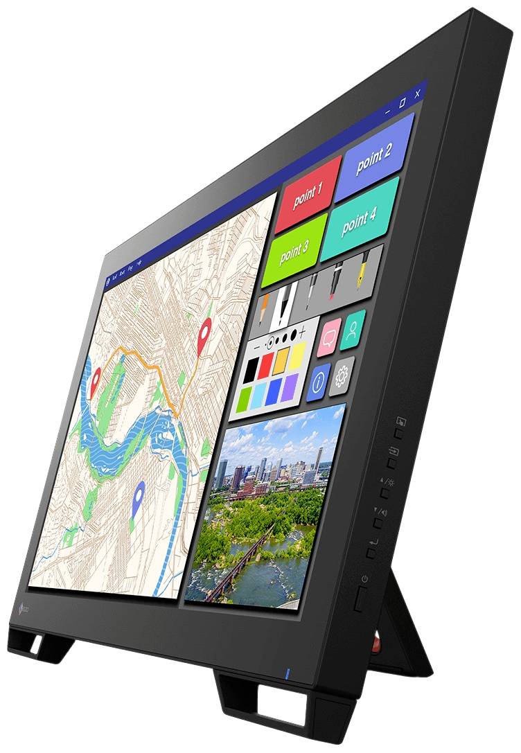 EIZO DuraVision FDF2182WT-BK LED-Monitor EEK E (A - G) 54.6cm (21.5 Zoll) 1920 x 1080 Pixel 16:9 25 ms USB-A (USB 3.2 Gen 1)