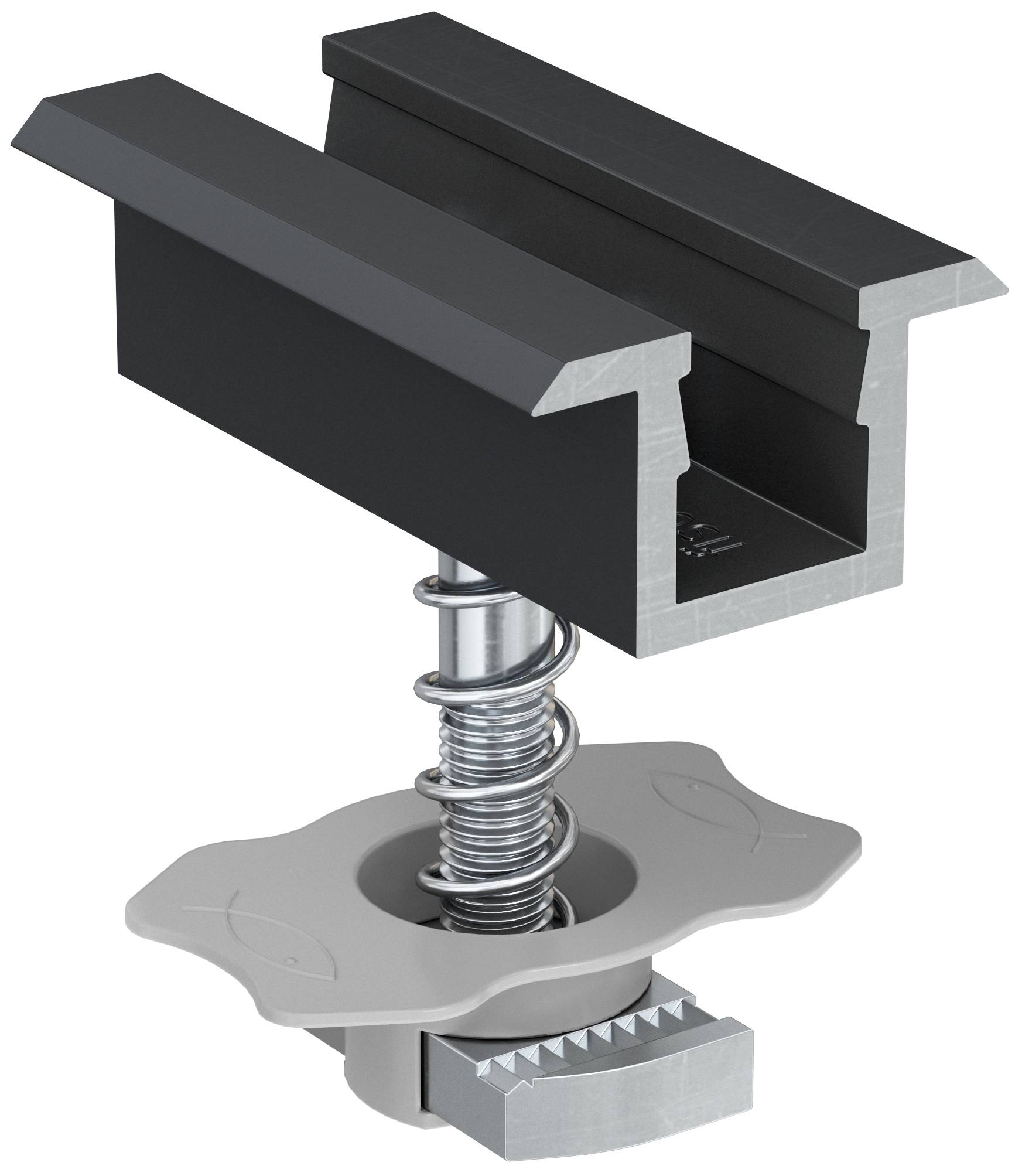 Fischer 561722 PM C 28-34 AL sw Mittelklemme