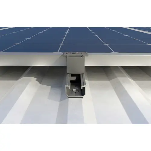 Fischer 567186 SolarMetal Blechdach EPDM 110 AL Dachschiene Fischer 567186 SolarMetal Blechdach EPDM 110 AL Dachschiene