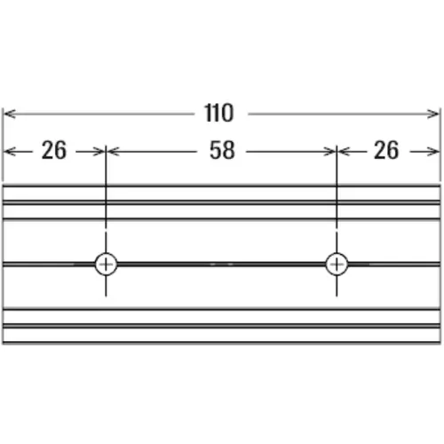 Fischer 567186 SolarMetal Blechdach EPDM 110 AL Dachschiene Fischer 567186 SolarMetal Blechdach EPDM 110 AL Dachschiene