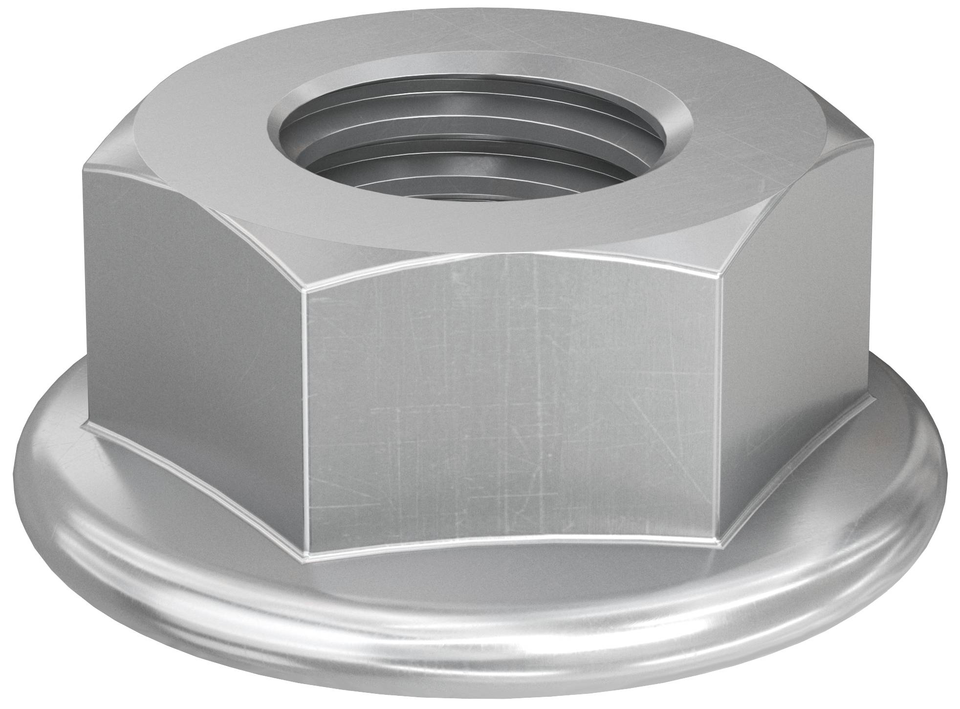 Fischer 571210 MU F M8 A2 Flanschmutter