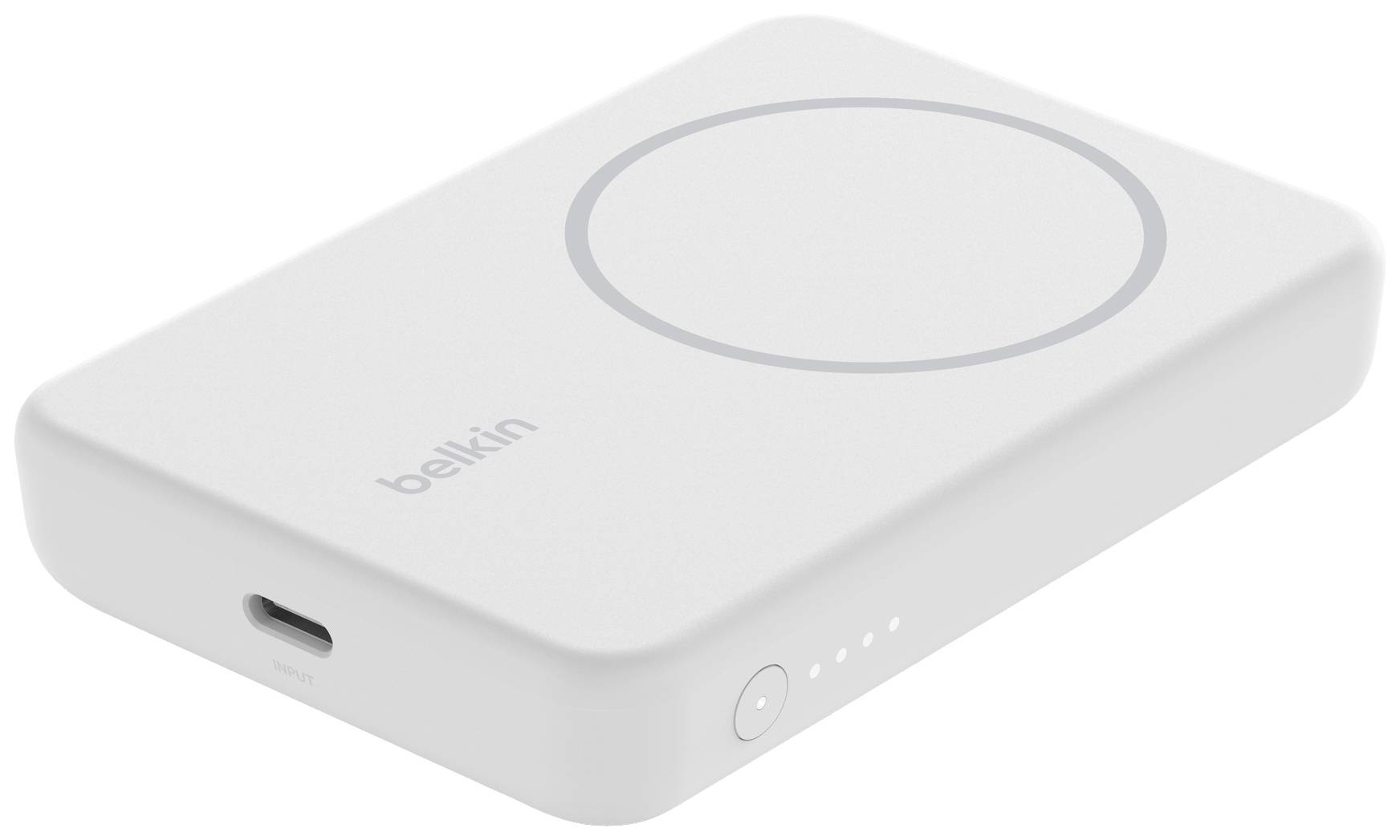 Belkin BPD004BTWT Powerbank 5000 mAh Magsafe Li-Ion Weiß