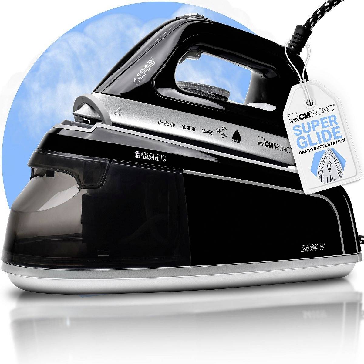 Clatronic DBS 3749 263999 Dampfbügelstation 2400 W Schwarz