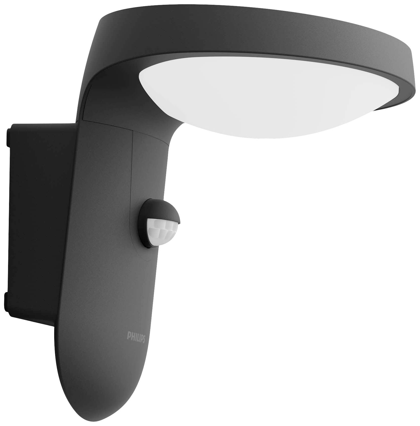 Philips LED Tyla 8719514476912 Solar-Außenwandleuchte LED 1.2 W Anthrazit