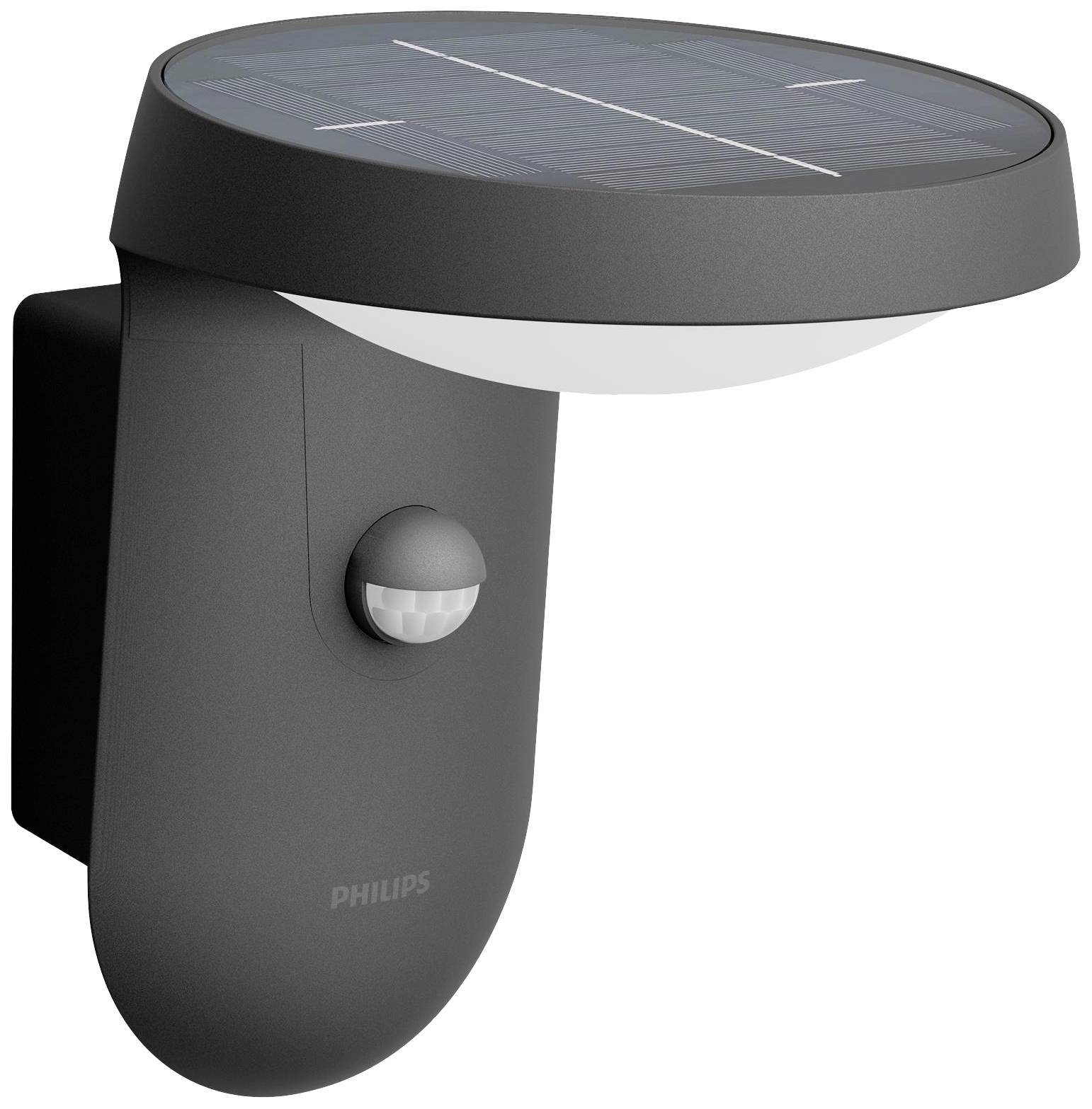 Philips LED Tyla 8719514476912 Solar-Außenwandleuchte LED 1.2W Anthrazit