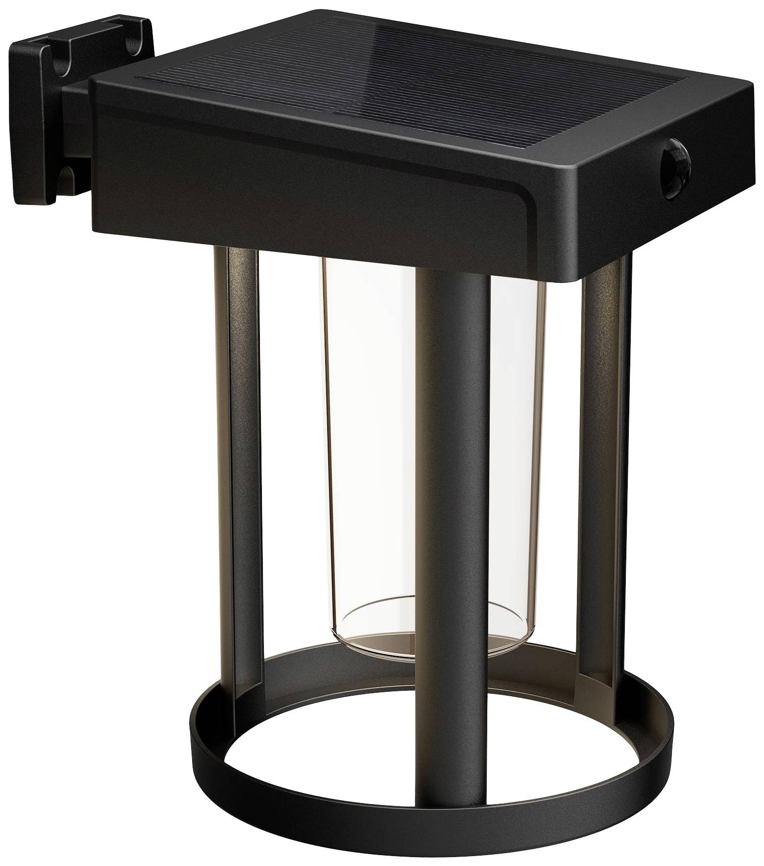 Philips LED Camill 8720169263932 Solar-Außenwandleuchte mit Bewegungsmelder LED 1.4 W Schwarz