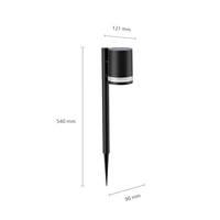 Philips LED 8720169265561 Fyce Solar-Gartenleuchte LED 1.5W Philips LED 8720169265561 Fyce Solar-Gartenleuchte LED 1.5W