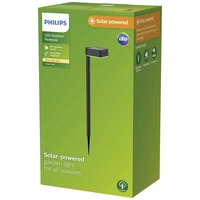 Philips LED 8720169265684 Vynce Solar-Gartenleuchte LED 1.5W Schwarz Philips LED 8720169265684 Vynce Solar-Gartenleuchte LED 1.5W Schwarz