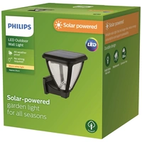 Philips LED Vapora 8720169265707 Solar-Außenwandleuchte LED 1.5W Schwarz Philips LED Vapora 8720169265707 Solar-Außenwandleuchte LED 1.5W Schwarz