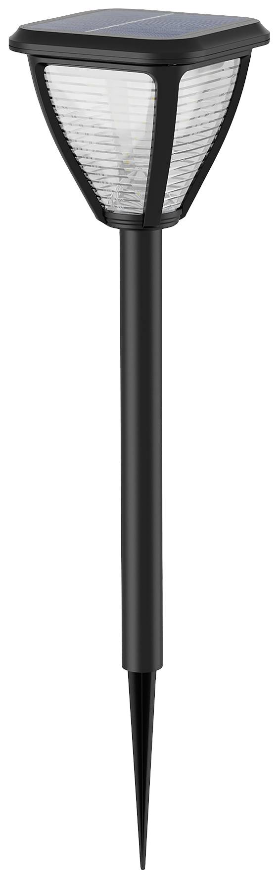 Philips LED 8720169265721 Vapora Solar-Gartenleuchte LED 1.5W Schwarz