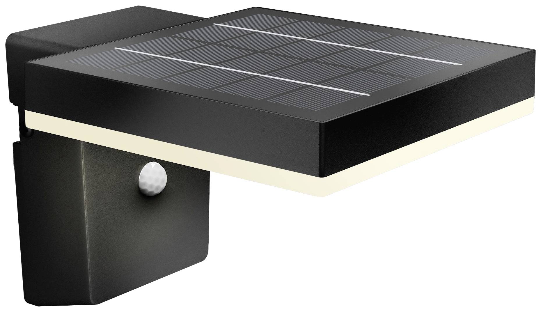 Philips LED Zonal 8720169265745 Solar-Außenwandleuchte mit Bewegungsmelder LED 1.3W Schwarz