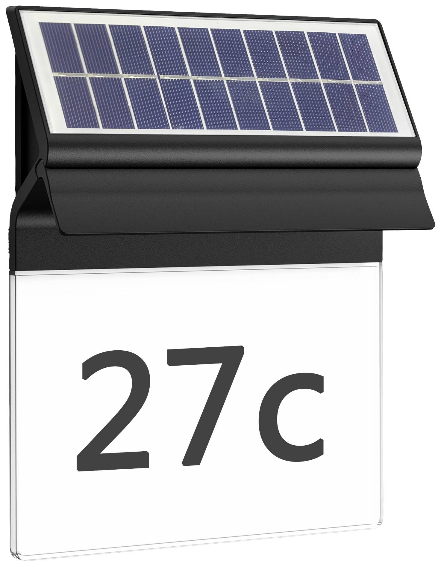 Philips LED Enkara 8720169265462 Solar-Hausnummernleuchte LED 0.4 W Schwarz
