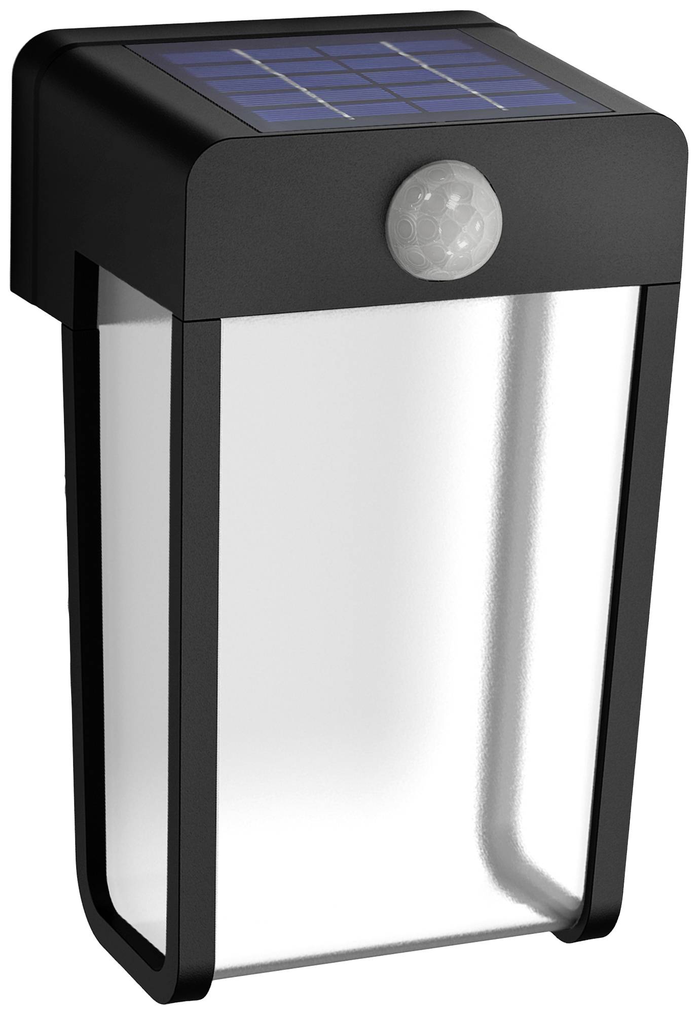 Philips LED Shroud 8720169265509 Solar-Außenwandleuchte mit Bewegungsmelder LED 2.3W Schwarz