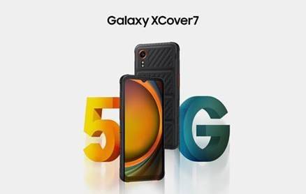 Samsung XCover 7 Enterprise Edition 128 GB Schwarz EEK A (A - G) 16.8 cm (6.6 Zoll) Smartphone