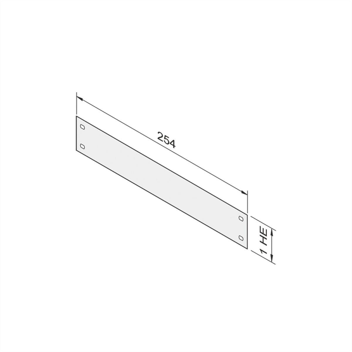 NVent SCHROFF 20118717 Frontplatte 1St.