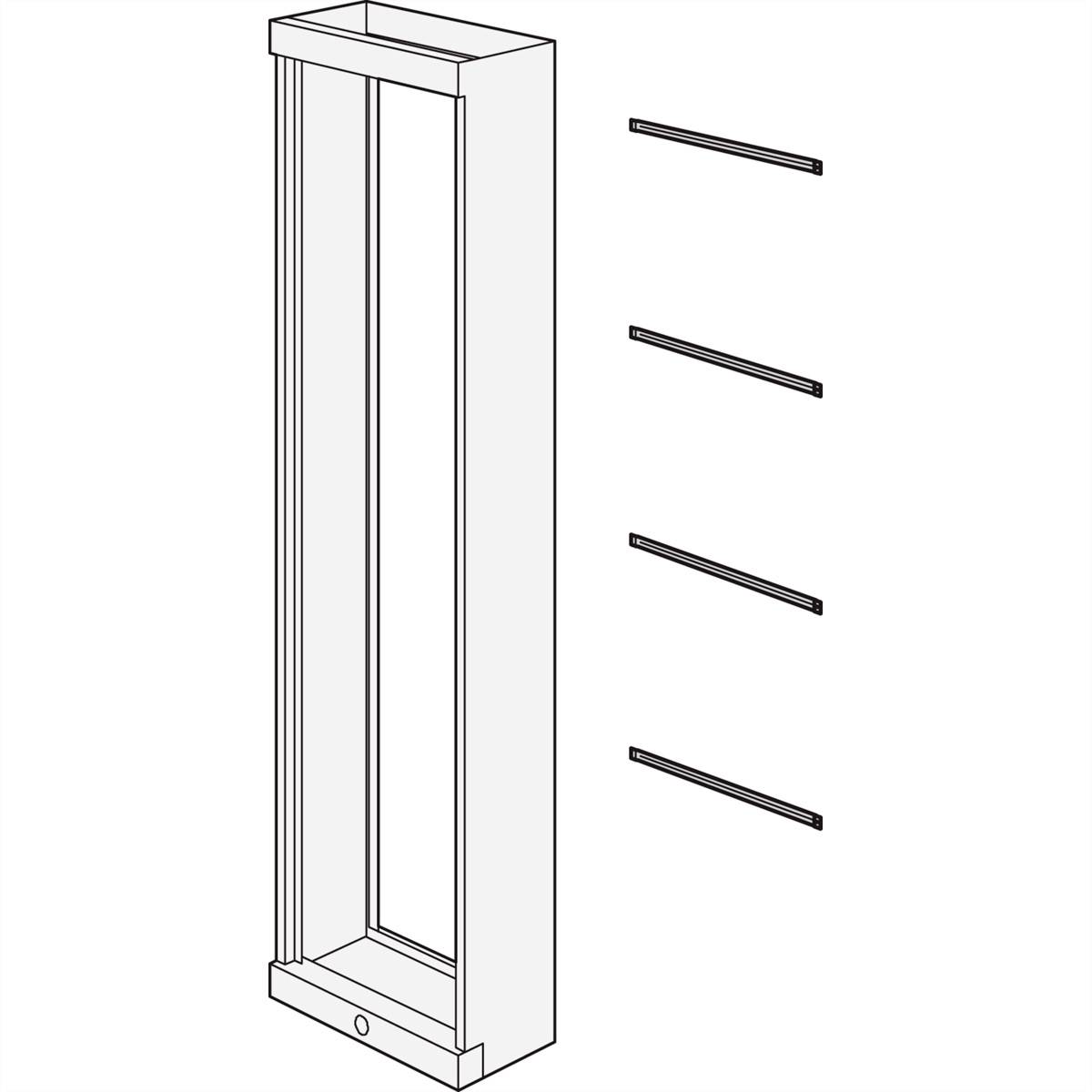 NVent SCHROFF 20125006 Kabelbegrenzungsleiste 1St.
