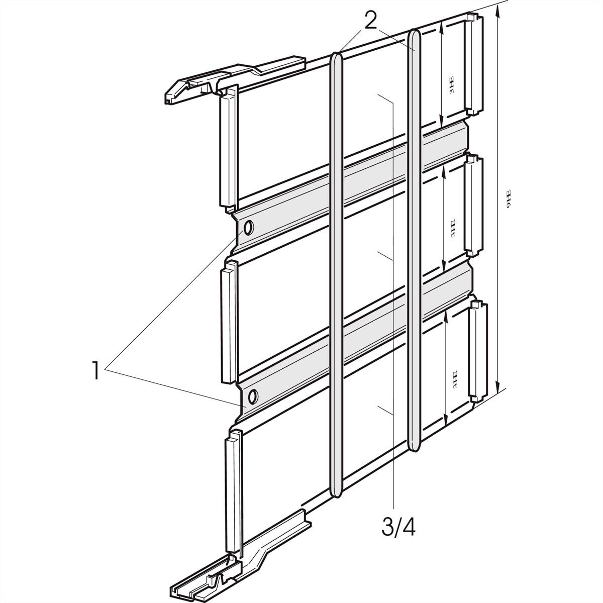 NVent SCHROFF 20800278 Zwischenadapter