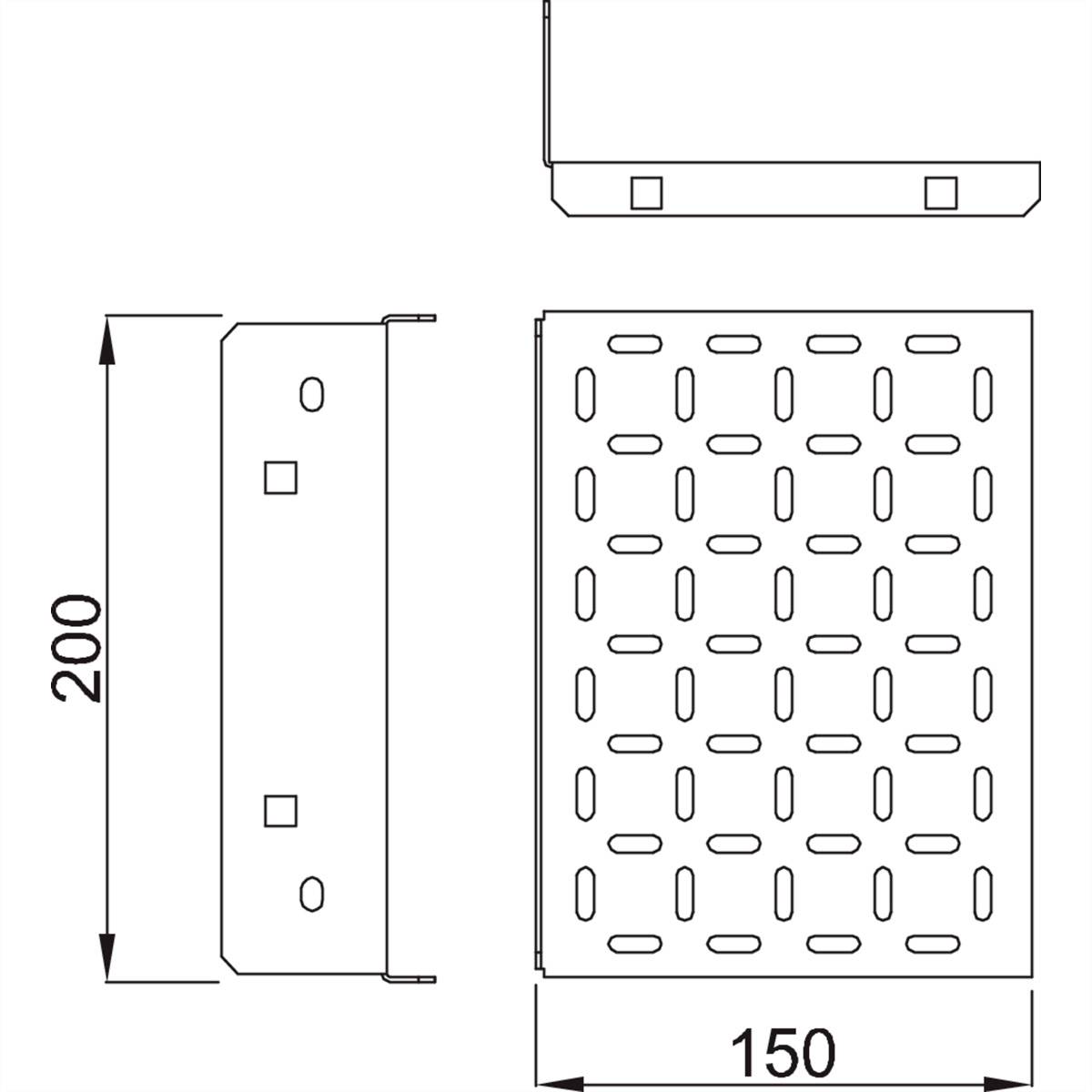 NVent SCHROFF 21236122 Modemträger (B x T) 200mm x 150mm