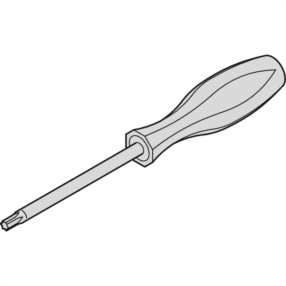 NVent SCHROFF 64560027 Sechsrund-Schraubendreher Größe (Schraubendreher) T 20 Klingenlänge: 100mm 1St.