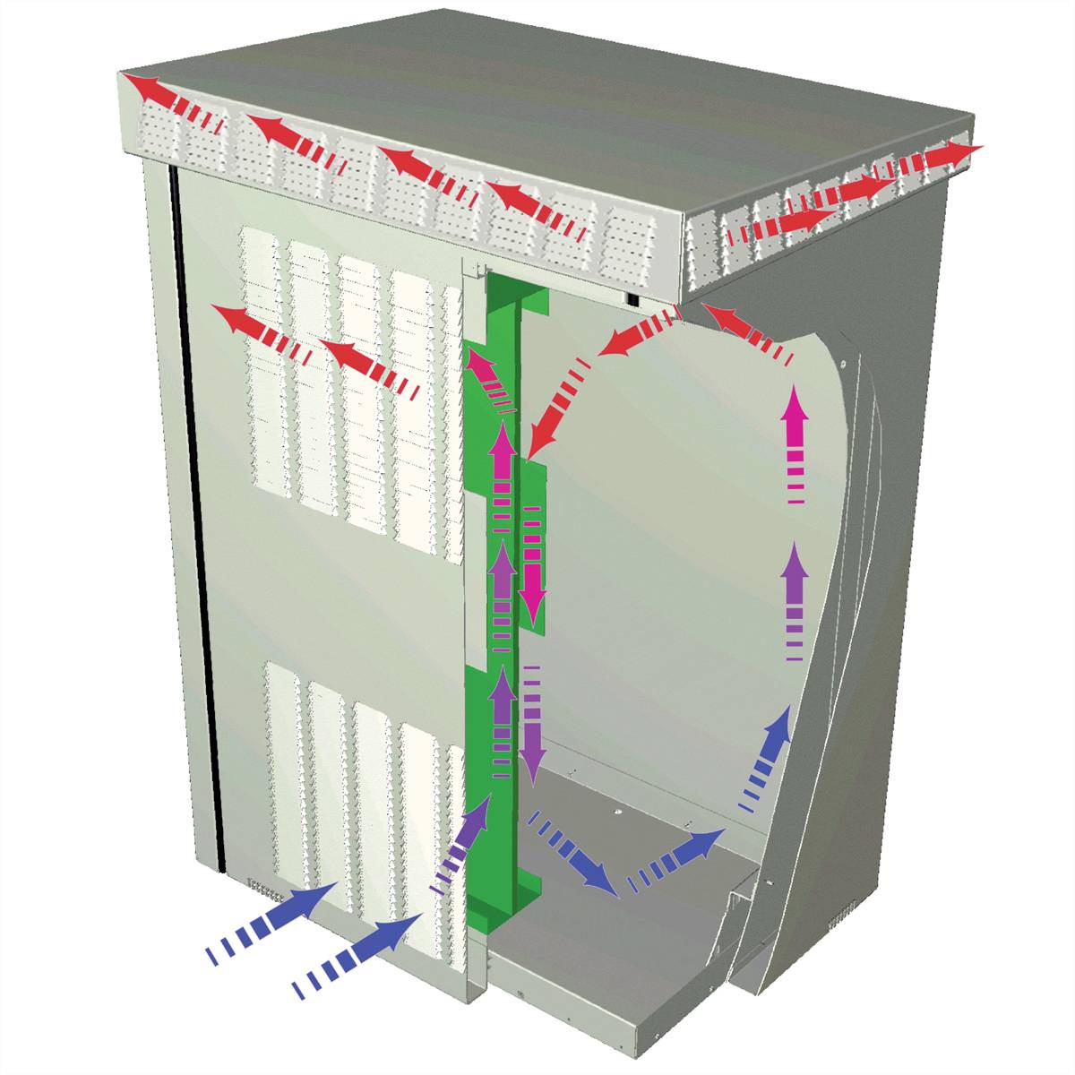 NVent SCHROFF 11249016 Outdoor-Schrank 1330 x 500 1St.