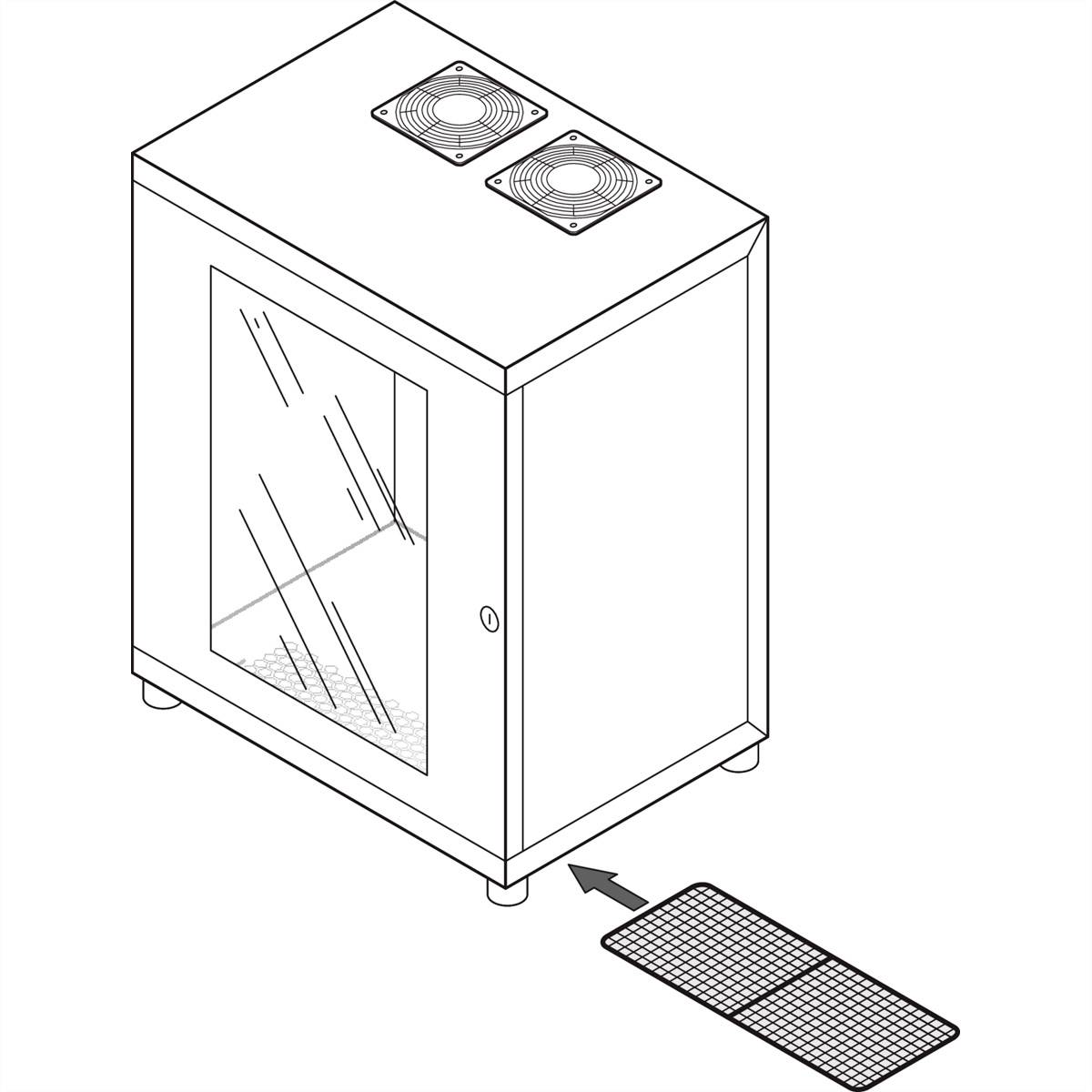 NVent SCHROFF 21236095 Luftfilter 1St.