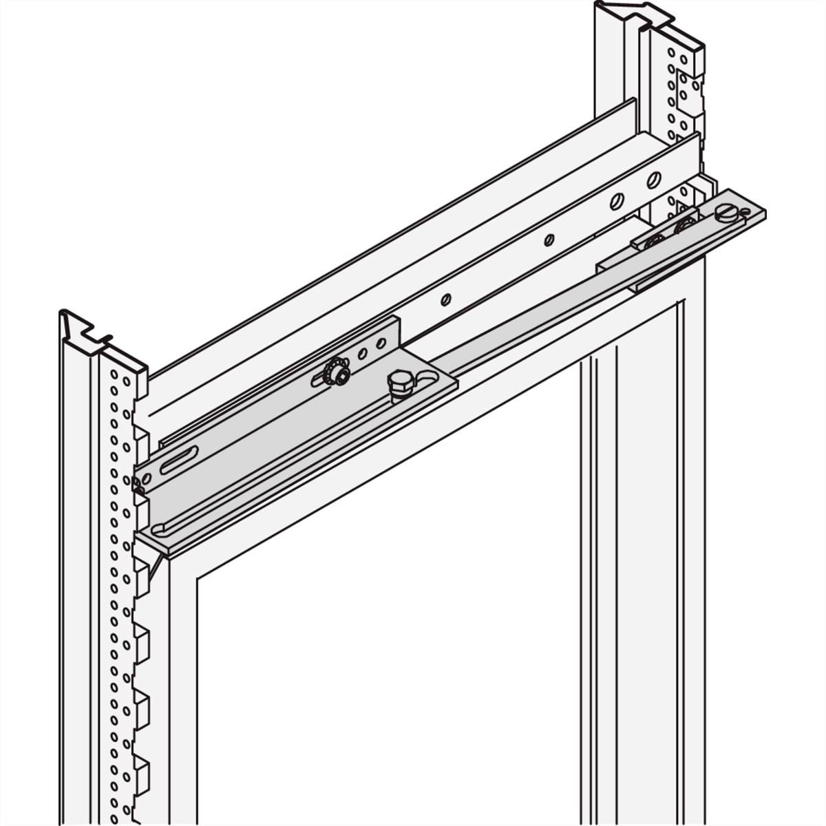 NVent SCHROFF 23130159 Schwenkrahmenarretierung 1St.