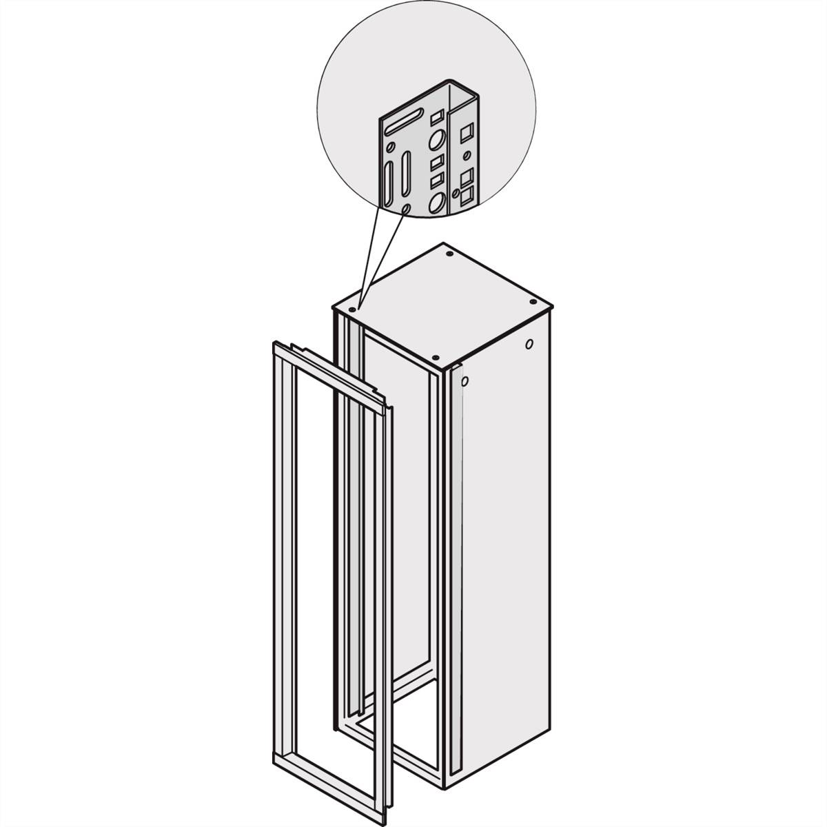 NVent SCHROFF 23130235 Adaptionswinkel (B x H) 600mm x 2200mm 1St.