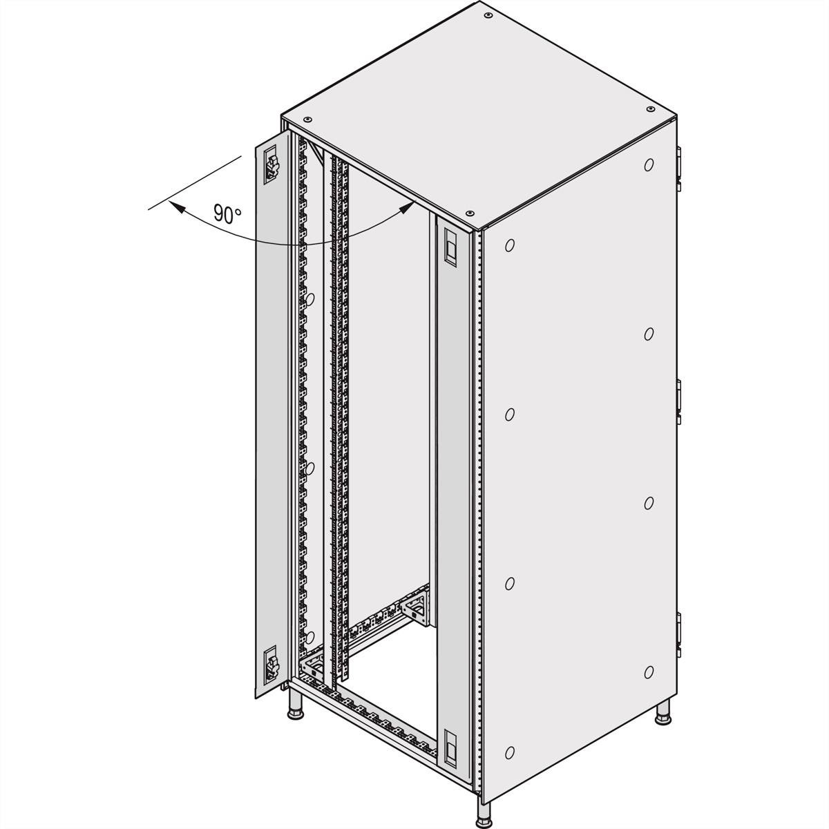 NVent SCHROFF 23130343 Seitenblende 1St.