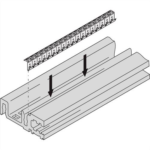 Schroff 24576028 Modulschiene