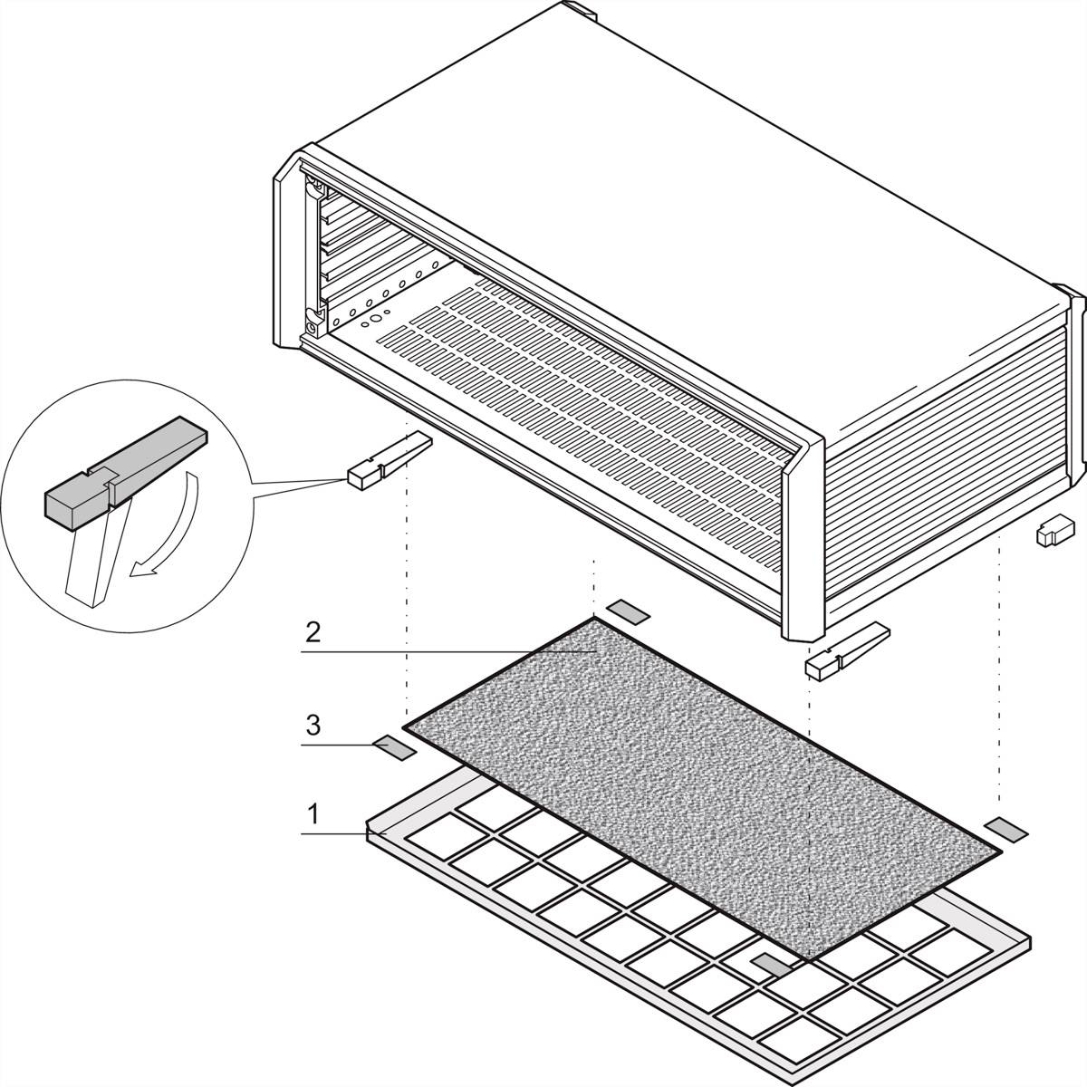 NVent SCHROFF 24576093 Luftfilter
