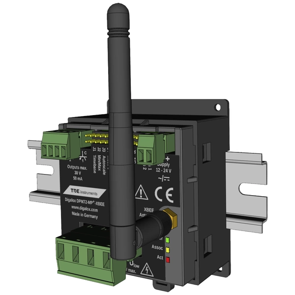 TDE Instruments DPM72-MPN+-XBEE-DIN Hutschienenmessgerät TDE Instruments DPM72-MPN+-XBEE-DIN Hutschienenmessgerät