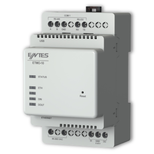 ENTES ETMO-02 Gateway Ethernet, USB, RS-485, RS-232 265 V 1 St.