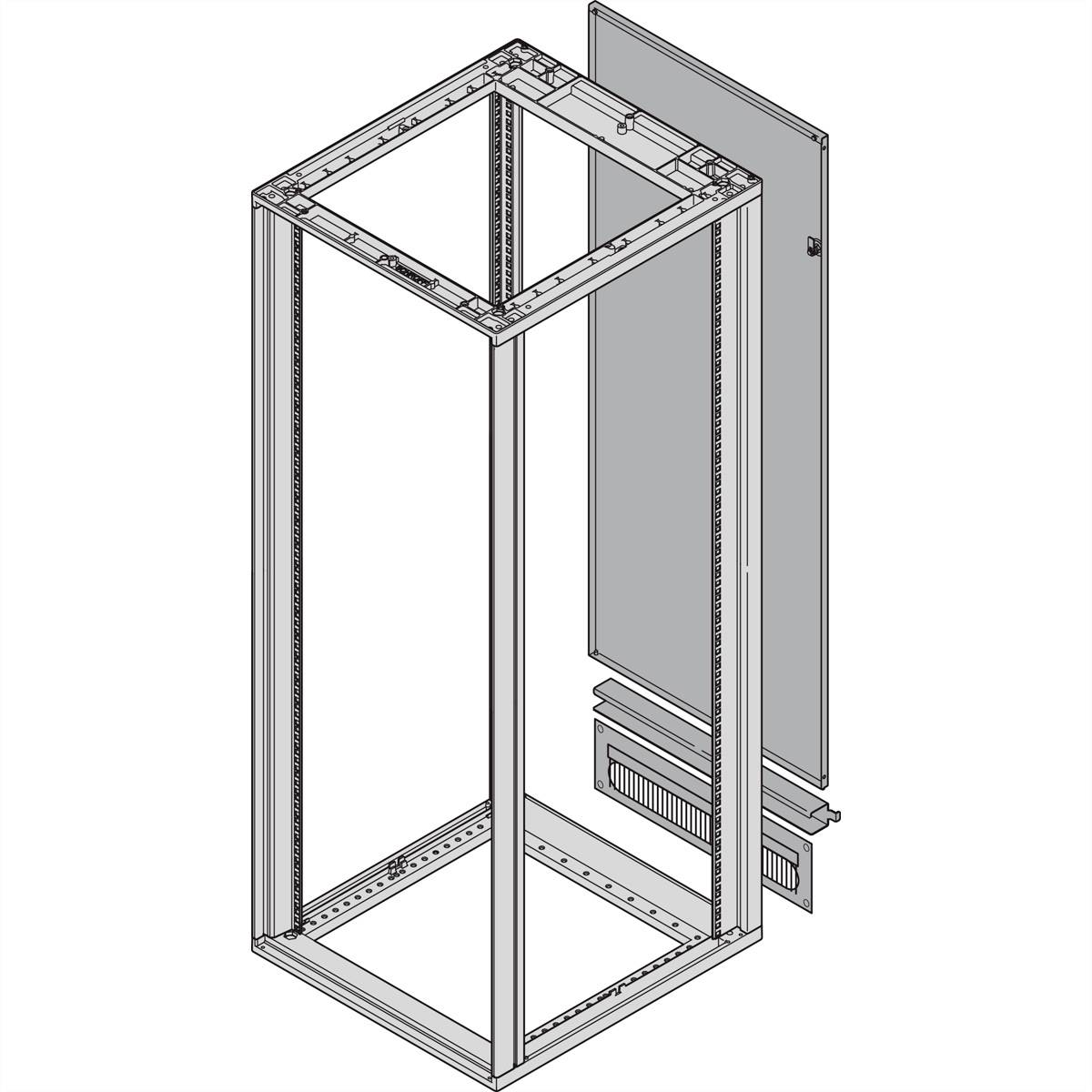 NVent SCHROFF 25230452 Rückwand 1St.