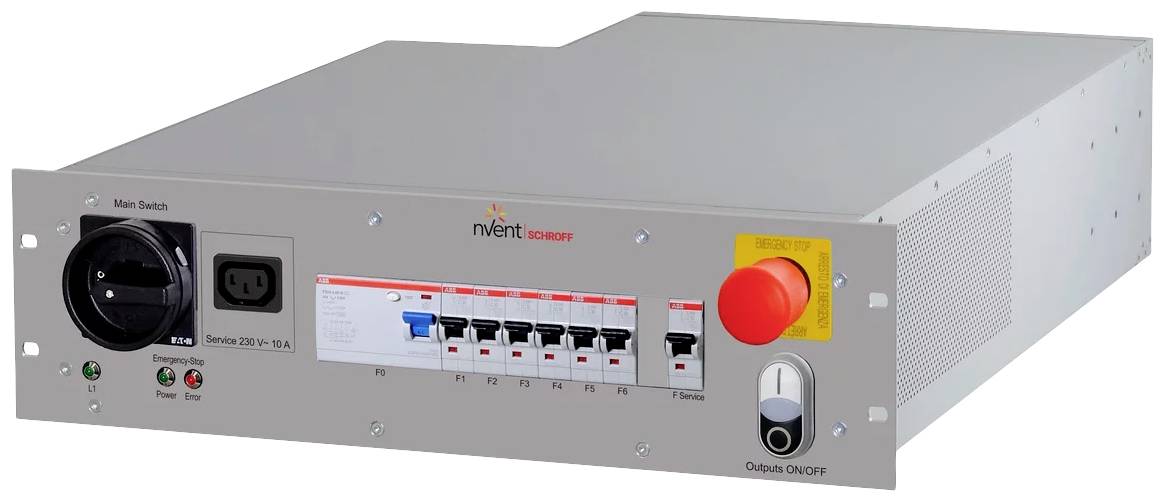 NVent SCHROFF Rack Safety Plus 21270003 19 Zoll Stromverteilungs-Einheit 1St.