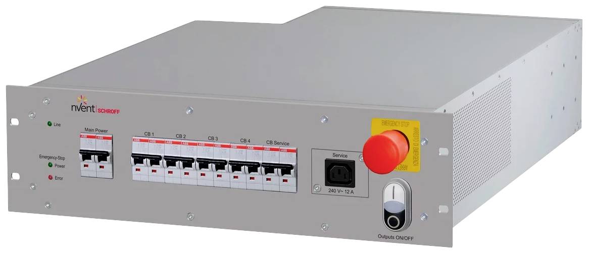 NVent SCHROFF Rack Safety Plus 21272001 19 Zoll Stromverteilungs-Einheit 1St.