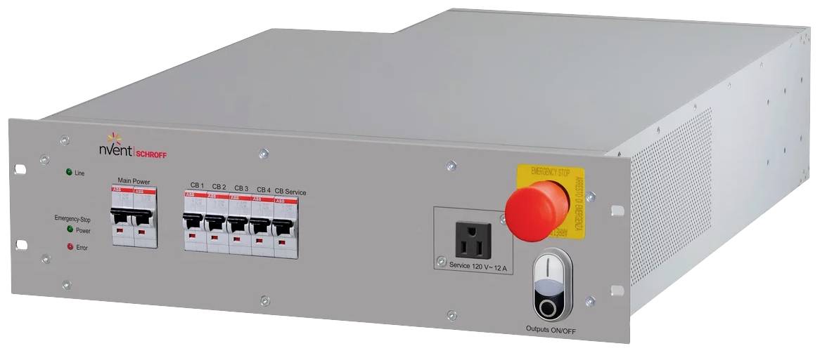 NVent SCHROFF Rack Safety Plus 21272002 19 Zoll Stromverteilungs-Einheit 1St.