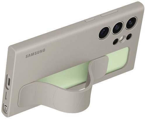 Samsung Standing Grip Backcover Galaxy S24 Ultra Taupe Standfunktion