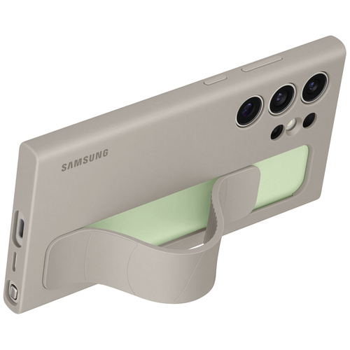 Samsung Standing Grip Backcover Galaxy S24 Ultra Taupe Standfunktion