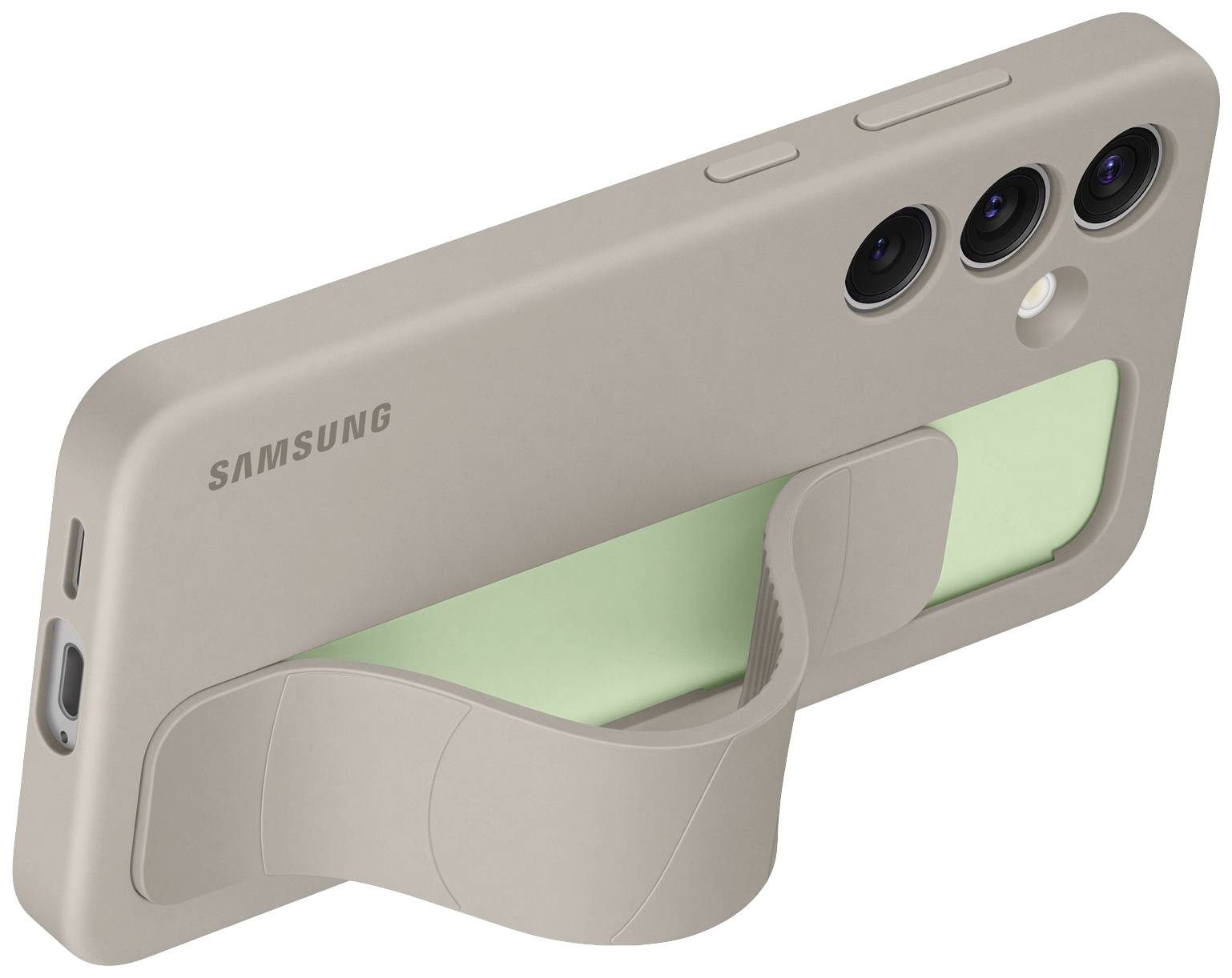 Samsung Standing Grip Backcover Samsung Galaxy S24 Taupe Standfunktion EF-GS921CUEGWW
