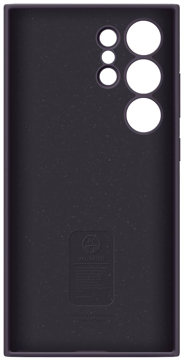 Silikonhülle für Galaxy S24 Ultra, dunkelviolett