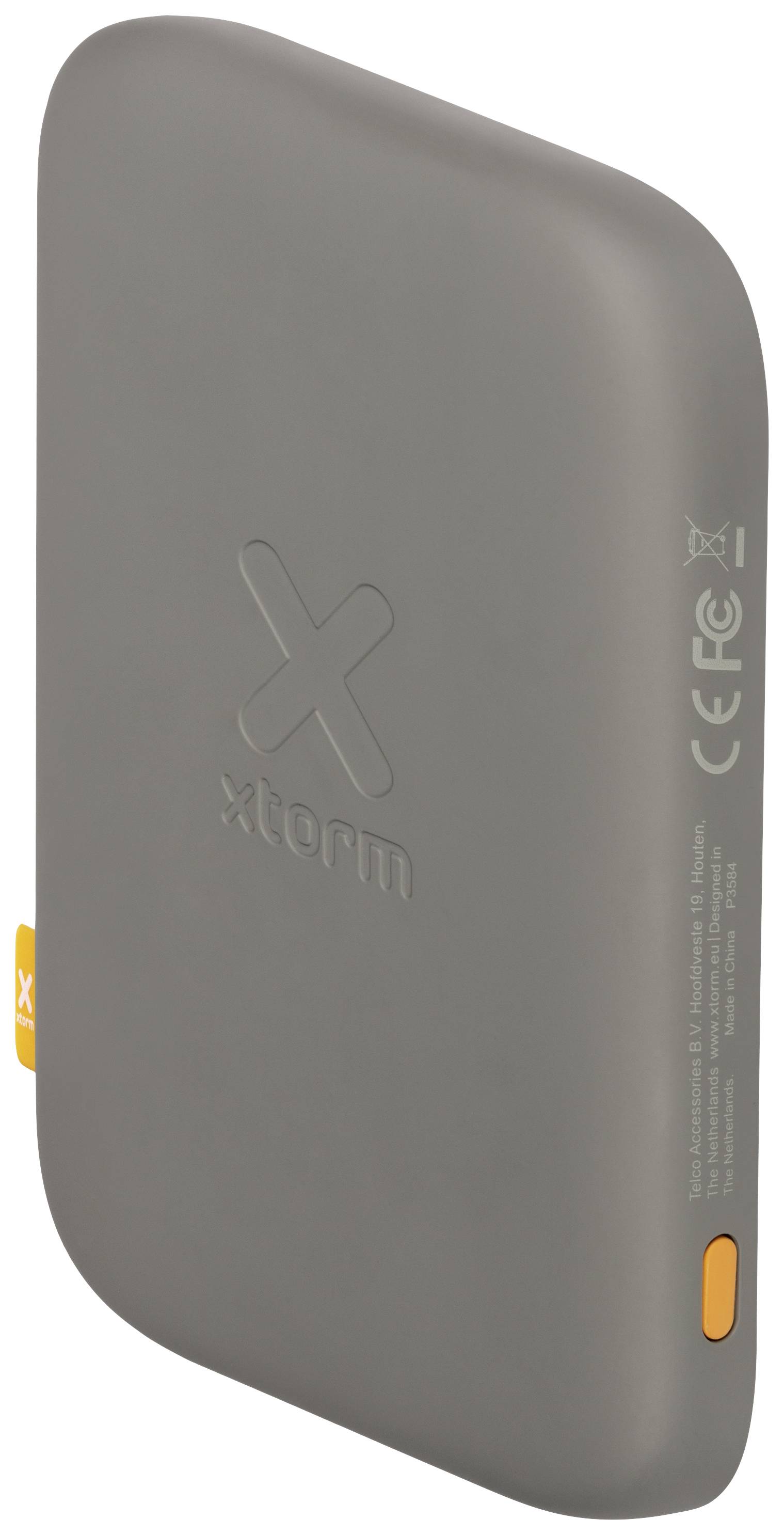 XTORM FS400U Powerbank 5000 mAh USB PD 3.0, Magsafe LiPo Grau gleichzeitiges Laden und Entladen, Statusanzeige