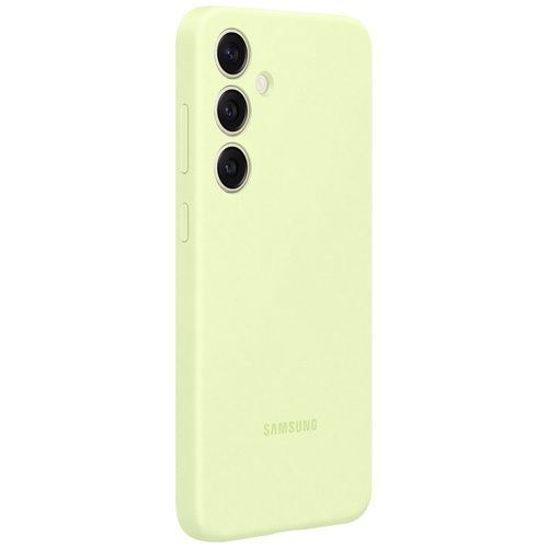 Samsung Silicone Backcover Galaxy S24+ Limettengrün