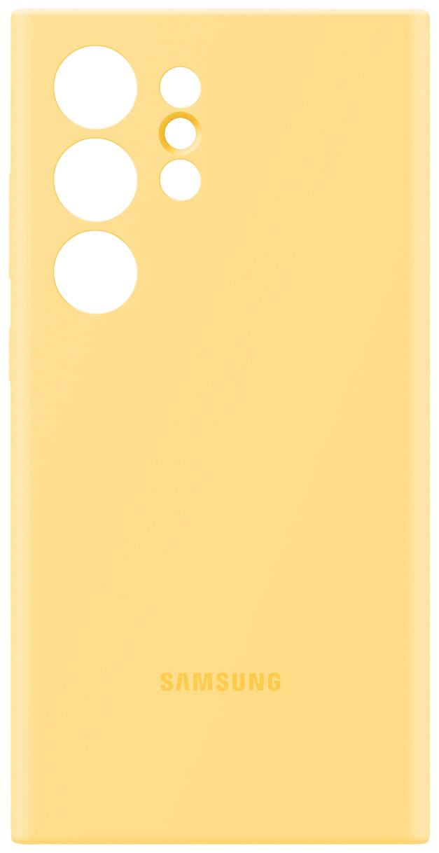 Samsung Silicone Backcover Samsung Galaxy S24 Ultra Gelb EF-PS928TYEGWW