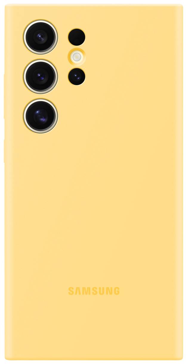 Samsung Silicone Backcover Samsung Galaxy S24 Ultra Gelb EF-PS928TYEGWW