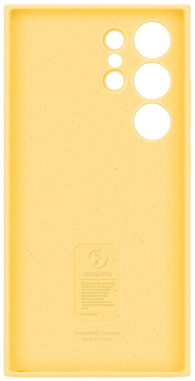 Samsung Silicone Backcover Samsung Galaxy S24 Ultra Gelb EF-PS928TYEGWW
