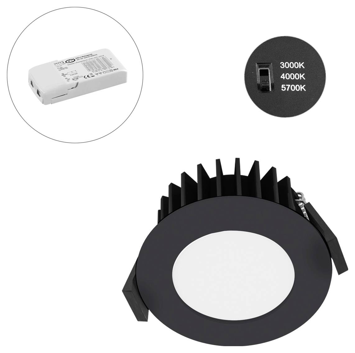 EVN L54D101625 L54D101625 LED-Deckenstrahler