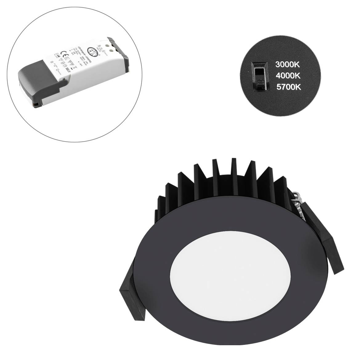 EVN L54N101625 L54N101625 LED-Deckenstrahler