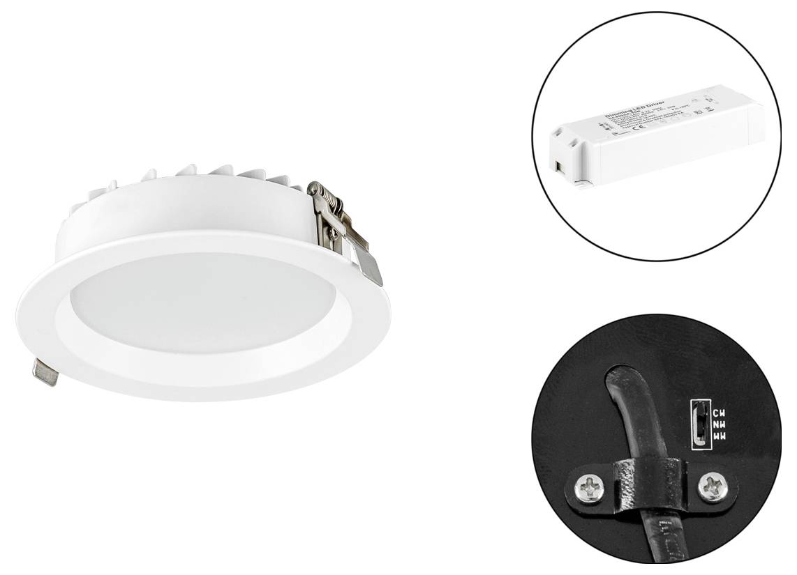 EVN LN54150125 LN54150125 LED-Deckenstrahler